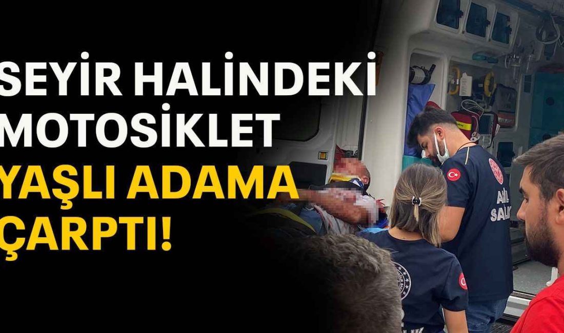 Ünye’de Kaza: Motosikletin Çarptığı Yayanın Durumu Stabil