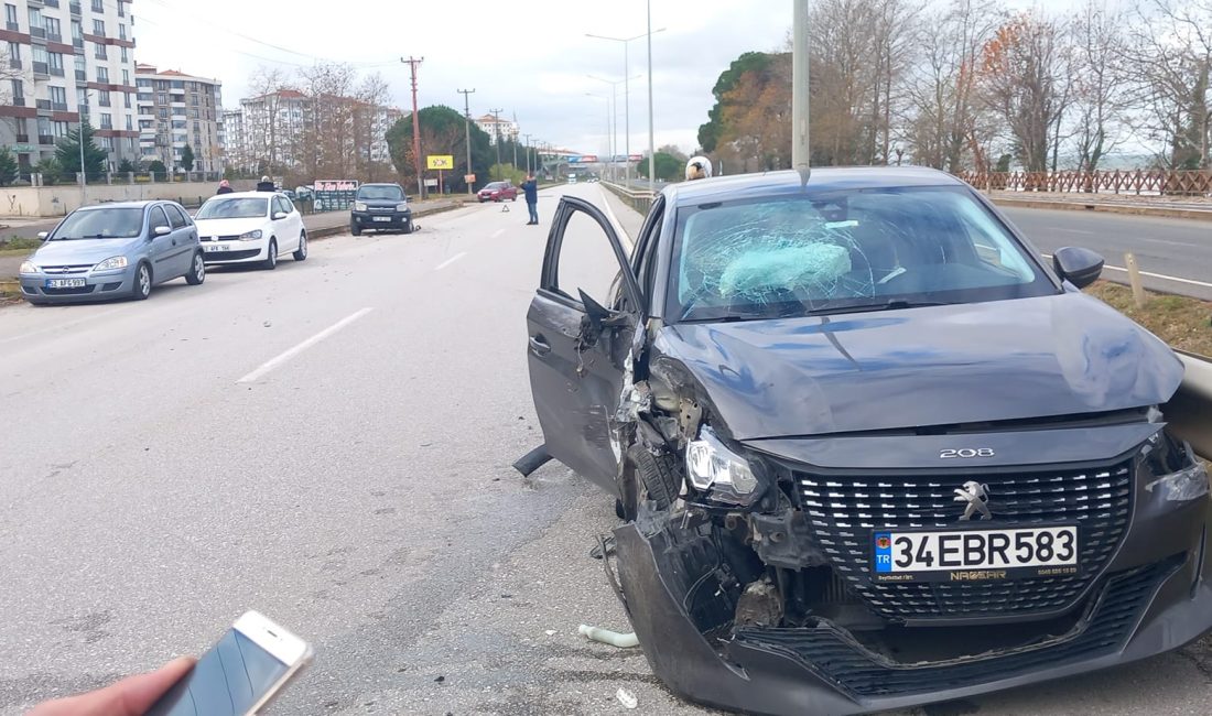 Ünye’de Trafik Kazası: Araçlar Hasar Gördü