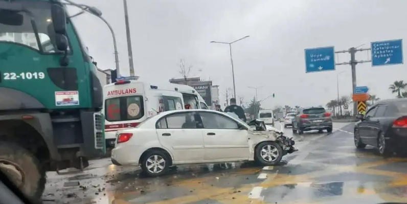 Fatsa’da Trafik Kazası: 1 Yaralı