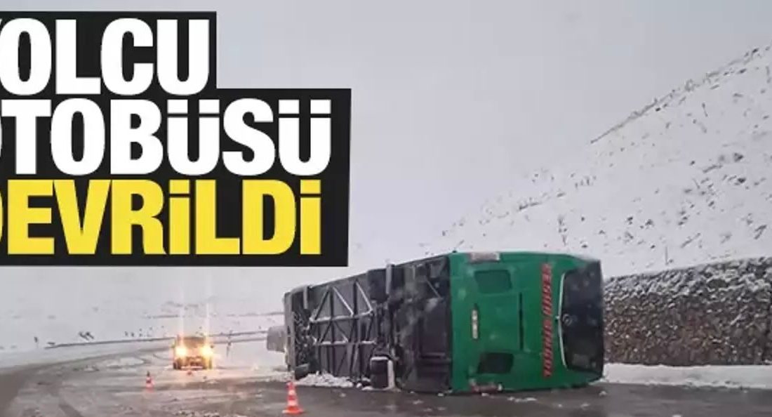 Kar Yağışı ve Buzlanma Kazaya Neden Oldu