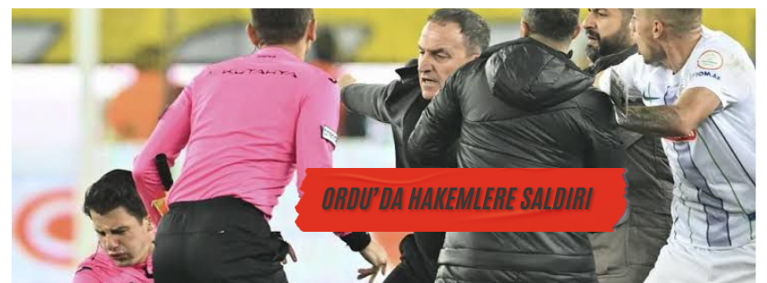 Ordu’da oynanan Kabadüz Belediyespor-G.Turnasuyu maçında hakemlerin tartışmalı kararları ve fiziksel