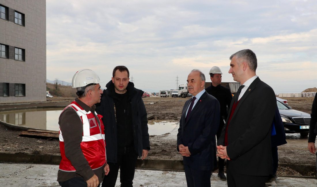 Vali Erol, Sağlık Yatırımlarını Yerinde İnceledi