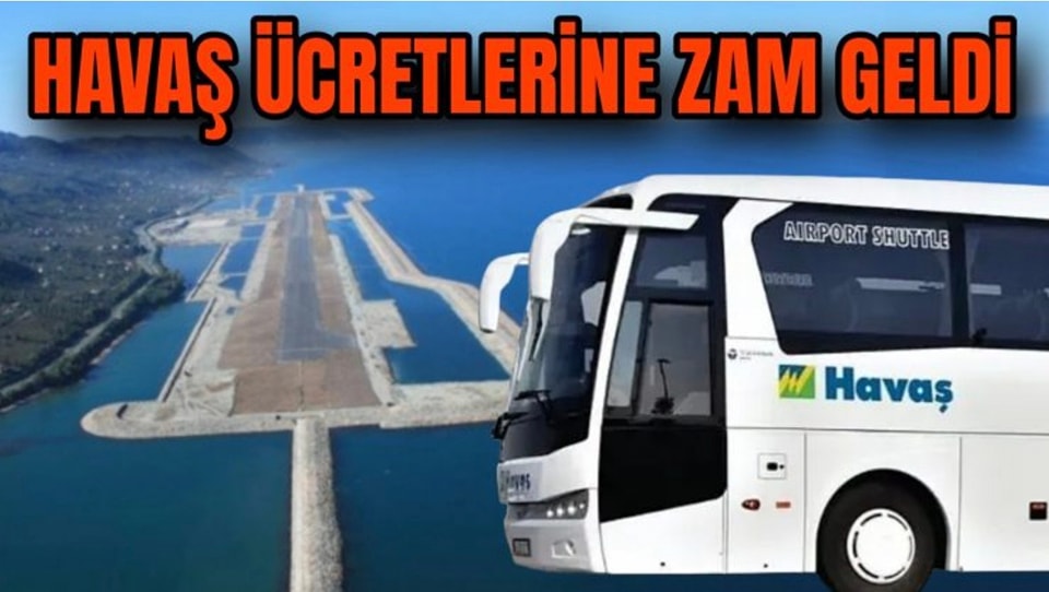 HAVALİMANI SERVİS ÜCRETLERİNE BÜYÜK ZAM unye gundem 55