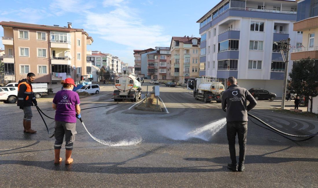 BÜYÜKŞEHİR TEMİZ BİR ORDU İÇİN GÖREV BAŞINDA