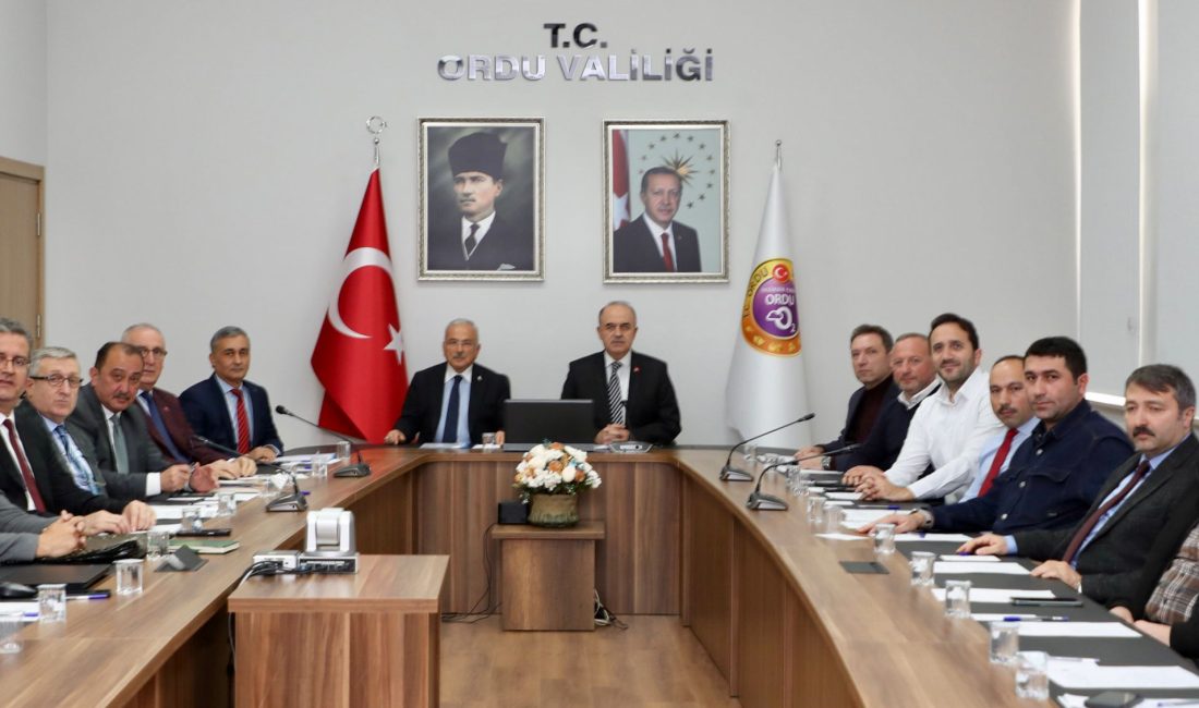 Ordu’da Peynir Altı Suyu İşleme Tesisi Kurulması İçin İstişare Toplantısı