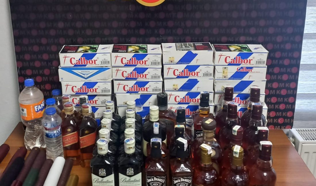 Ünye ve Fatsa’da Kaçak Alkol Operasyonu: 400 Litre Etil Alkol