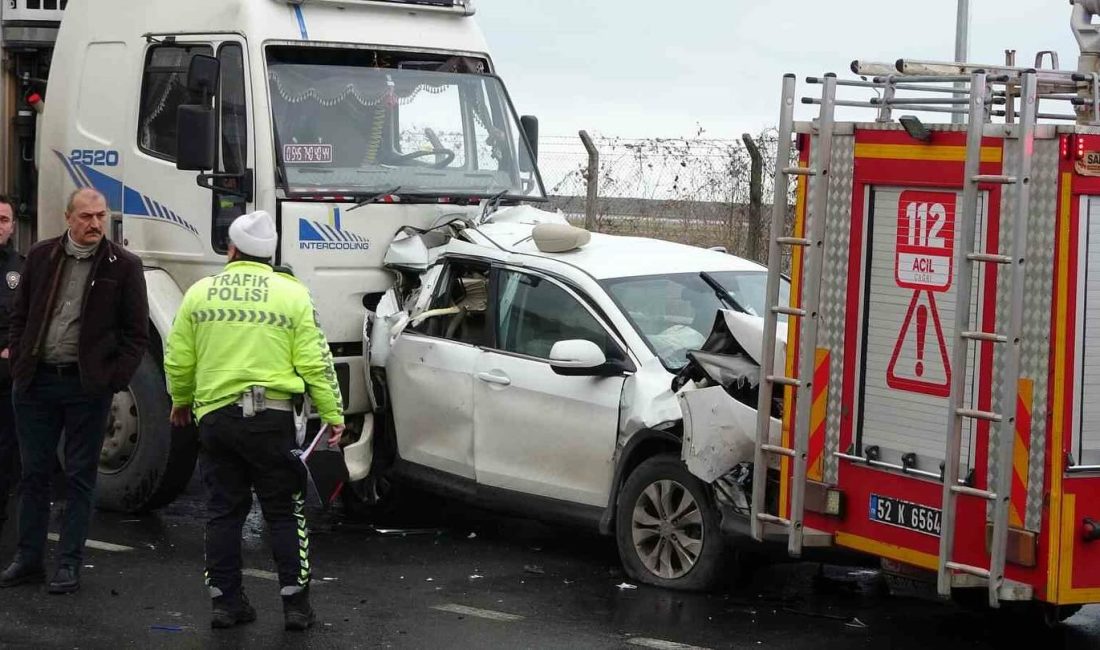 Ordu’da Zincirleme Trafik Kazası: 6 Yaralı
