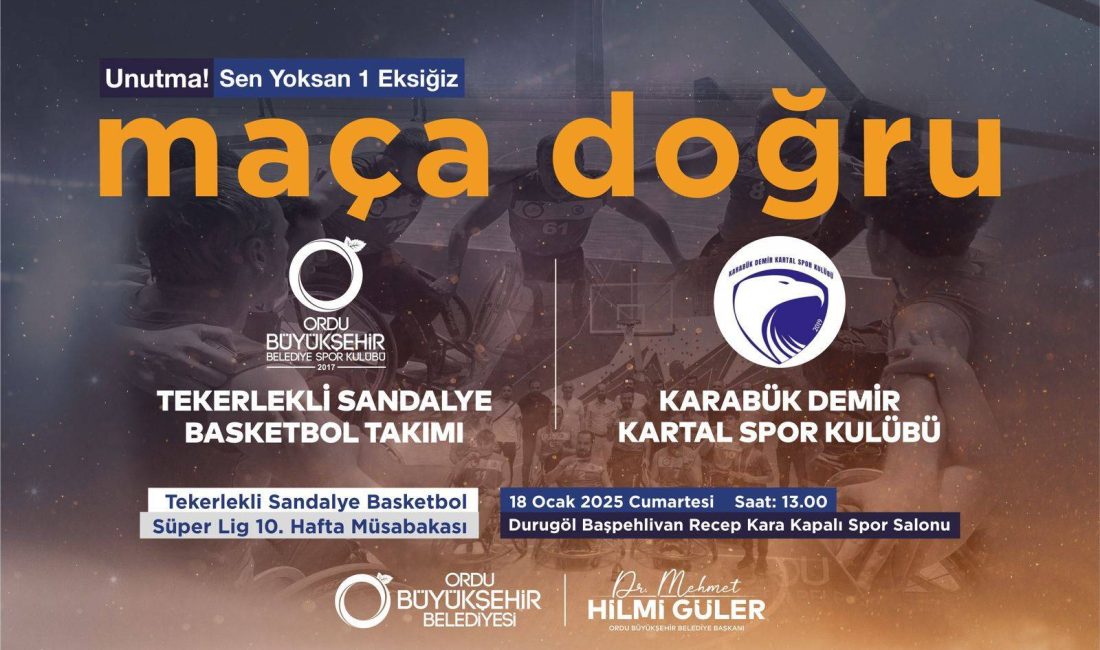ENGELSİZLER ORDUSU KARABÜK DEMİR KARTAL’I AĞIRLIYOR