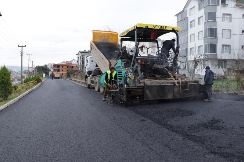 FATSA’DA 2,5 KM’LİK GÜZERGAH KONFORA KAVUŞTU FATSA1 1