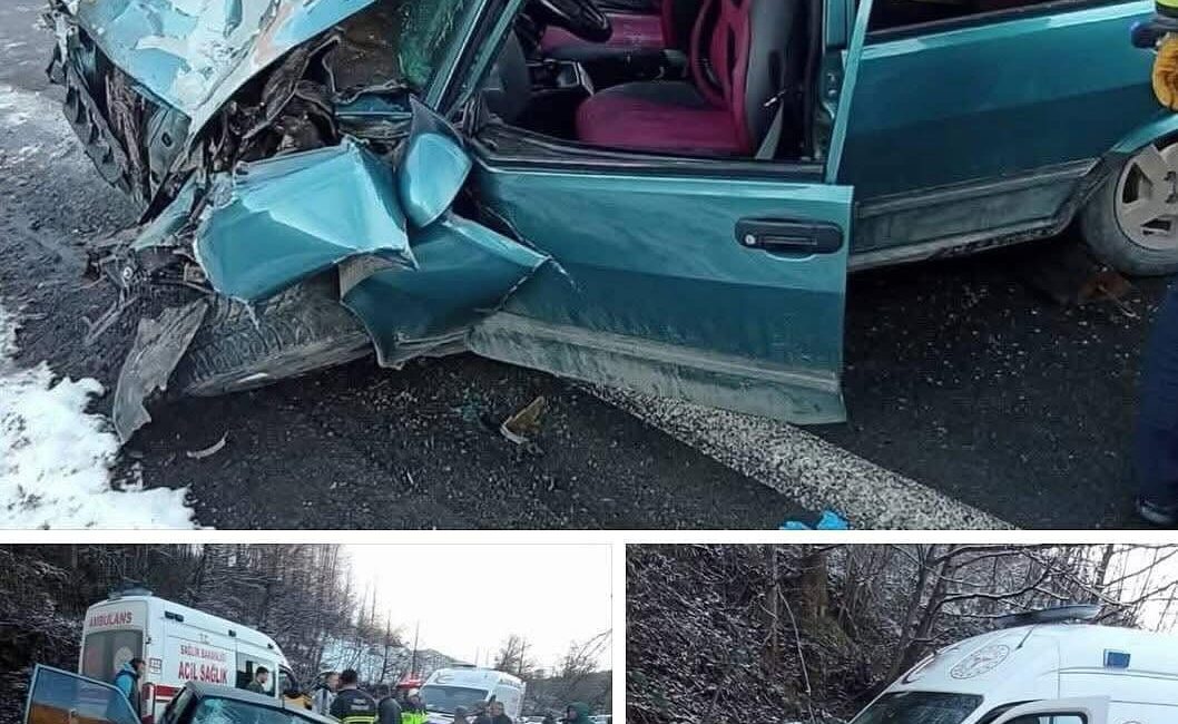 Gölköy’de Buzlanma Kazası: 2 Yaralı