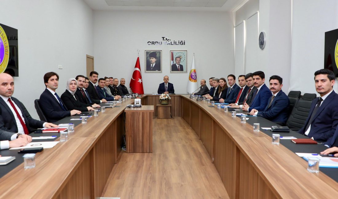 İl Güvenlik Asayiş ve Koordinasyon Toplantısı Yapıldı