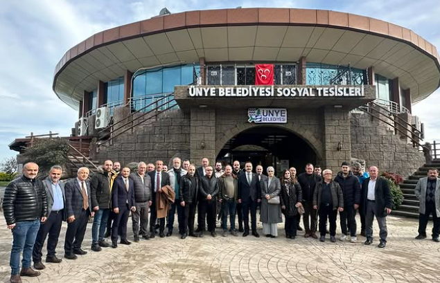 Naci Şanlıtürk: "Ünye İçin Çalışıyoruz" NACI SANLITURK