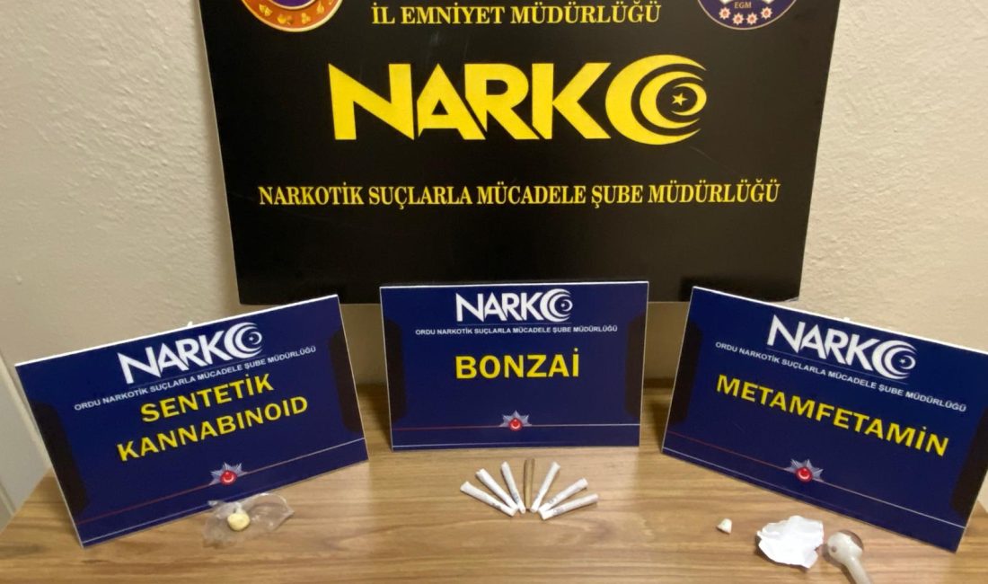 Ordu’da Narkotik Operasyonları: Uyuşturucuya Geçit Yok