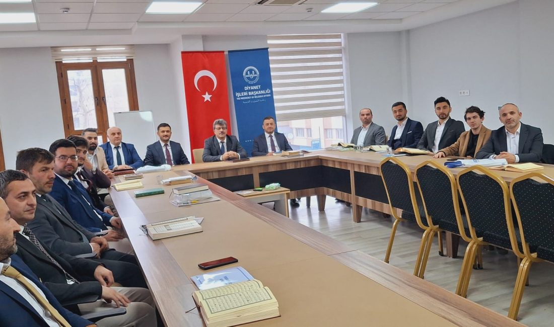 Ünye Müftülüğünde Tashih-i Huruf Hizmet İçi Eğitim Kursu Tamamlandı