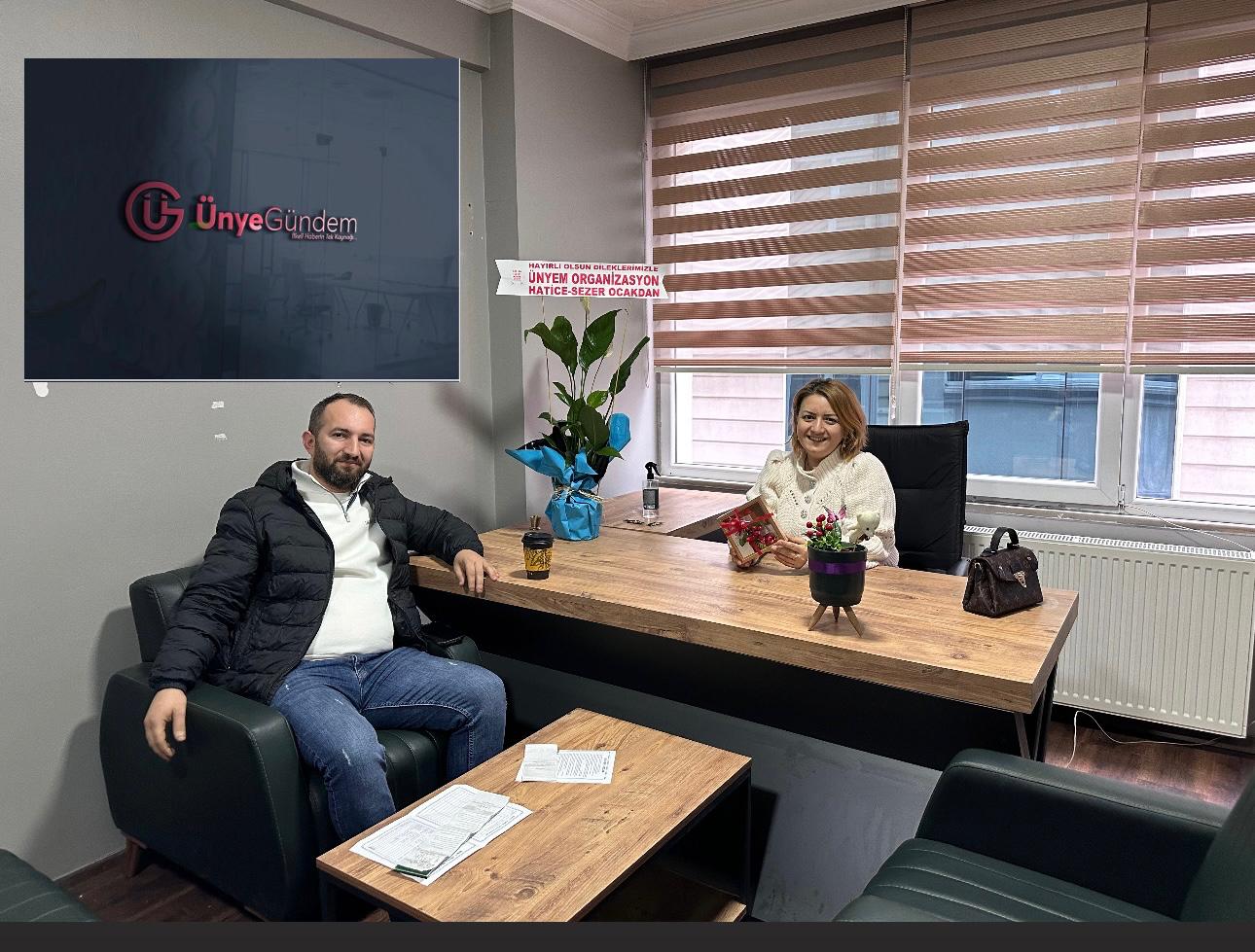 Sezer Ocakdan’dan Ünye Gündem Haber’e Hayırlı Olsun Ziyareti WhatsApp Image 2025 01 16 at 21.51.40