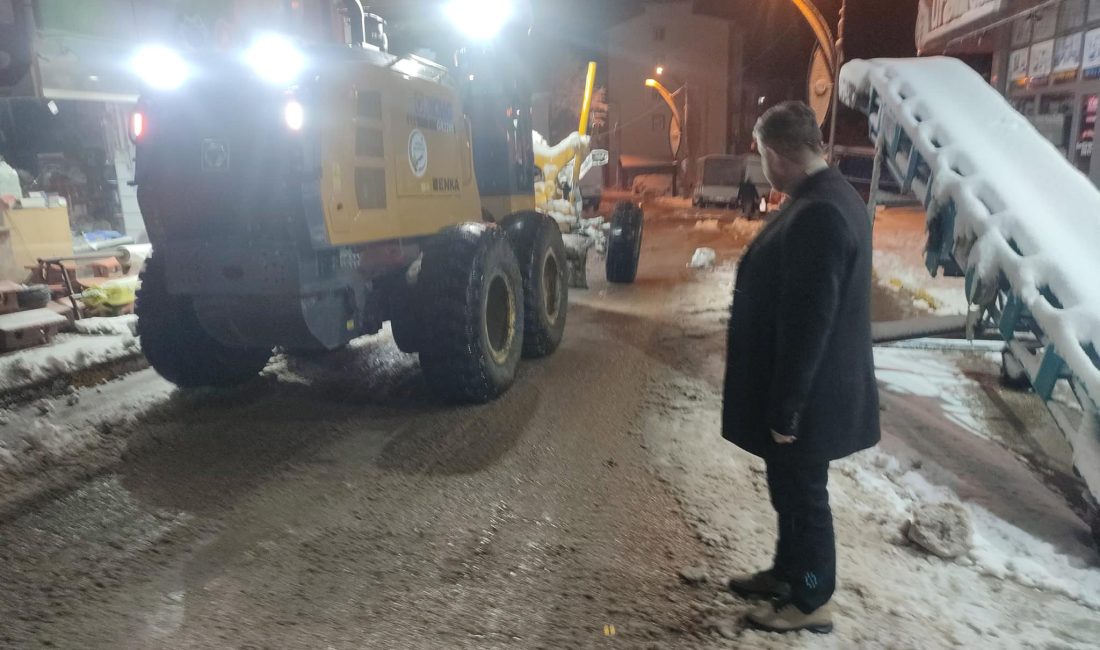 Çaybaşı Belediye Başkanı Karayiğit: "Karla Mücadeleye Gece Gündüz Devam Ediyoruz"