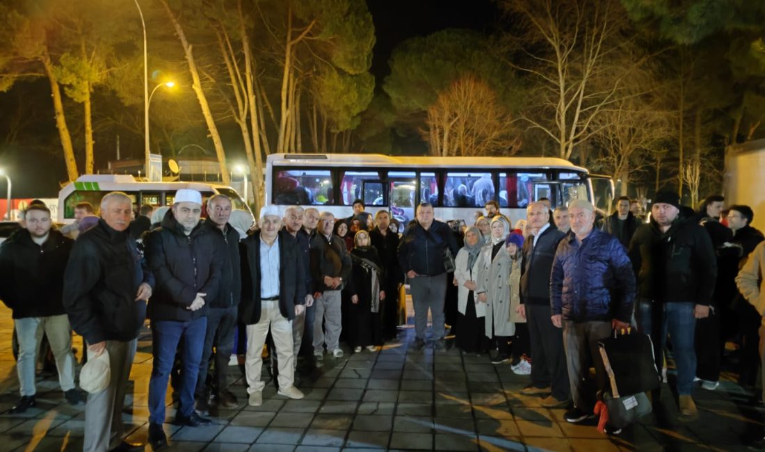 Ünye'den 21. Tur Umreci Kafilesi Kutsal Topraklara Uğurlandı