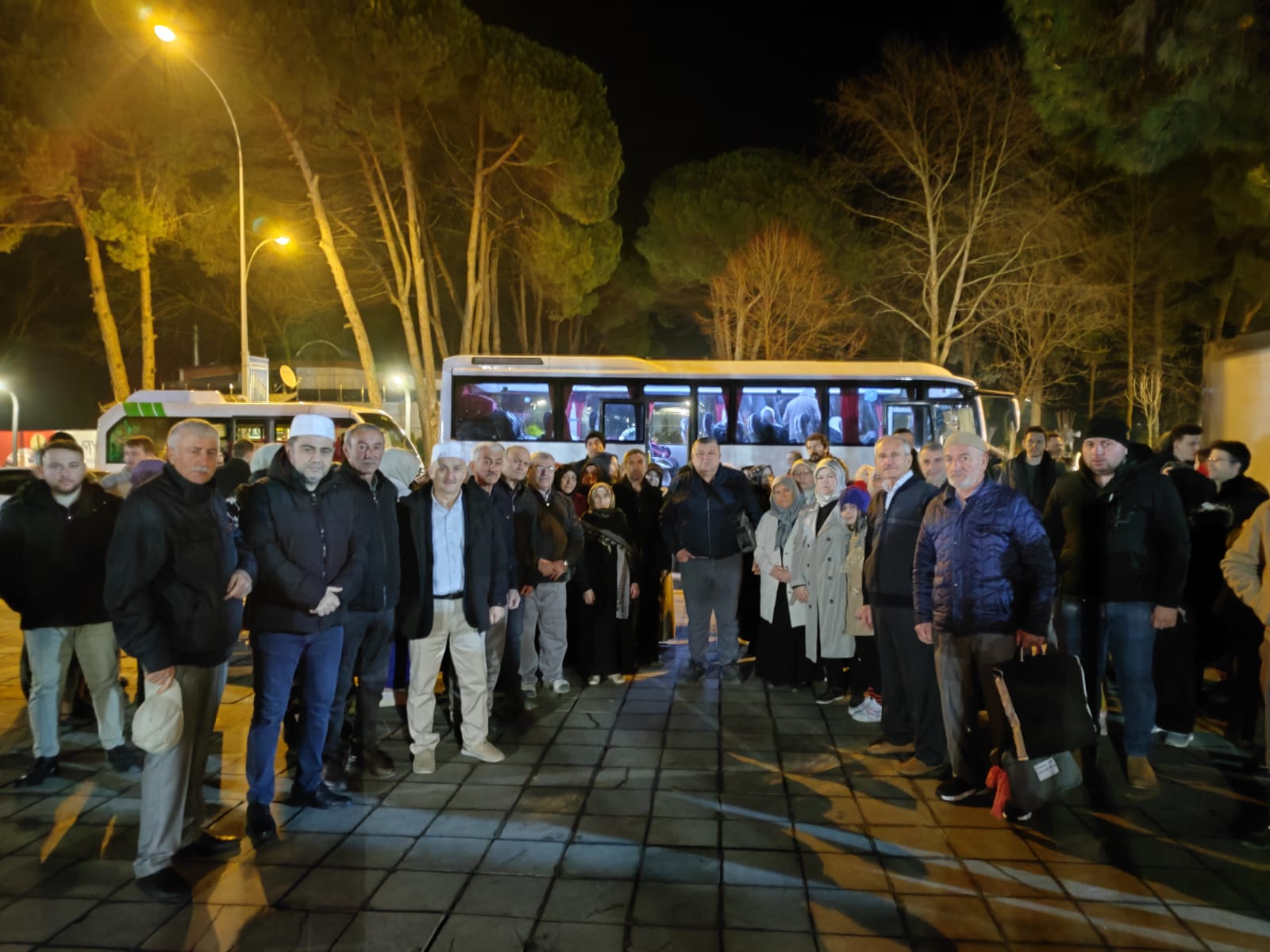 Ünye'den 21. Tur Umreci Kafilesi Kutsal Topraklara Uğurlandı diyanet umre