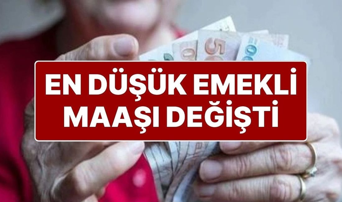 En Düşük Emekli Maaşı 14.469 Liraya Yükseltildi