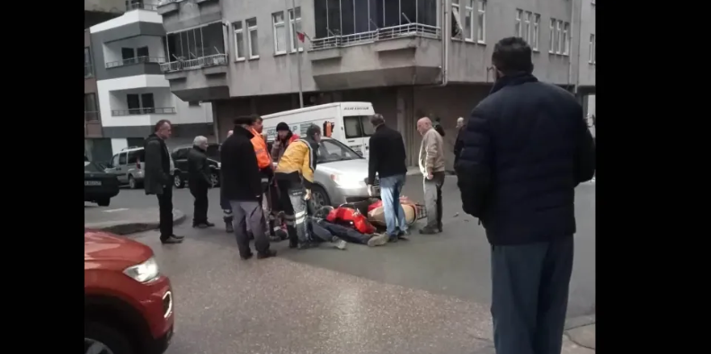 Fatsa’da Trafik Kazası: Motosiklet Sürücüsü Yaralandı fatsa motor kaza