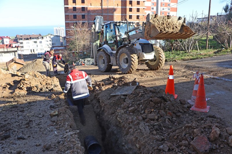 fatsa ya 40 bin metre yagmur suyu hatti 4472