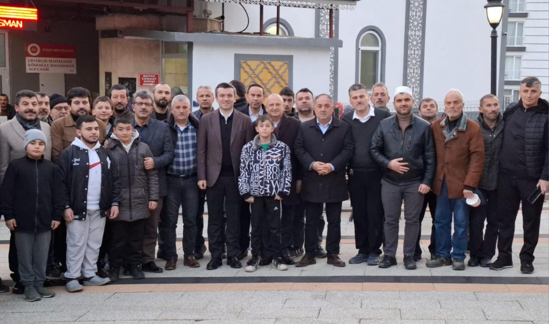 Ünye’de Sabah Namazı Buluşmaları Çınarlık Mahallesi’nde Gerçekleşti