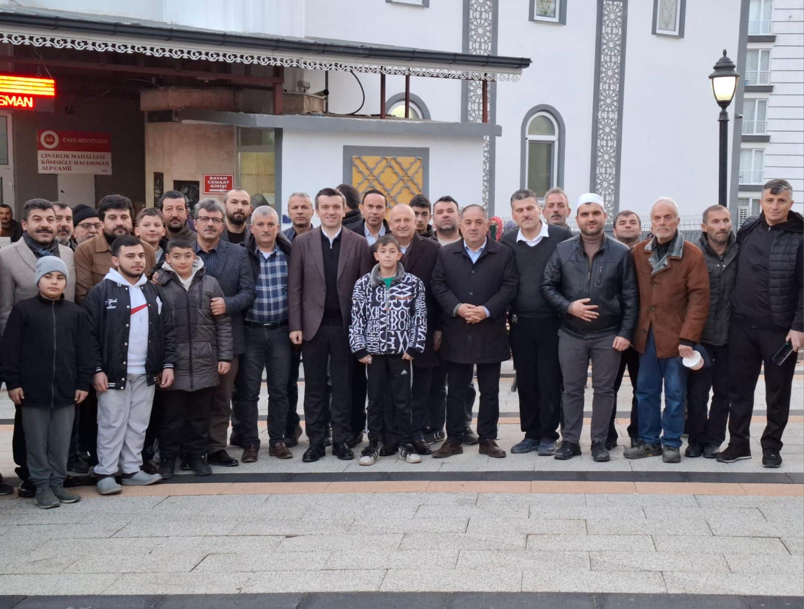 Ünye’de Sabah Namazı Buluşmaları Çınarlık Mahallesi’nde Gerçekleşti hasan fahri