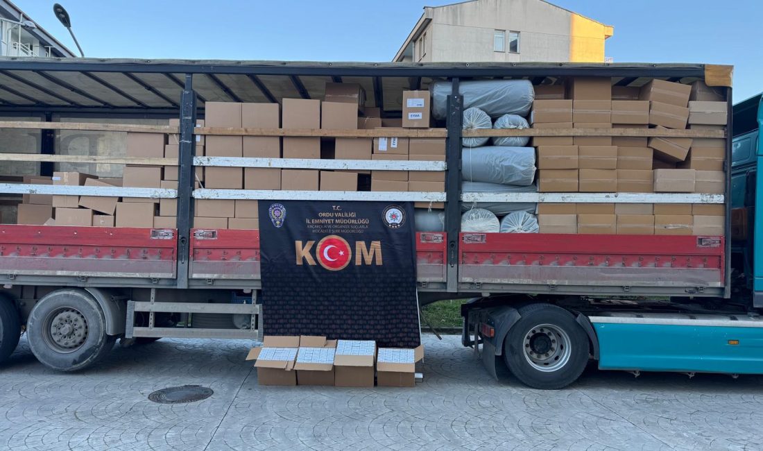 Kaçak Makaron Operasyonu: 5.560.000 Adet Ele Geçirildi!
