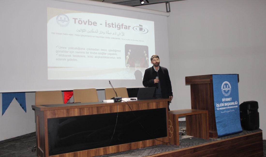 Ünye İlçe Müftülüğü’nde Umre Seminerleri Devam Ediyor