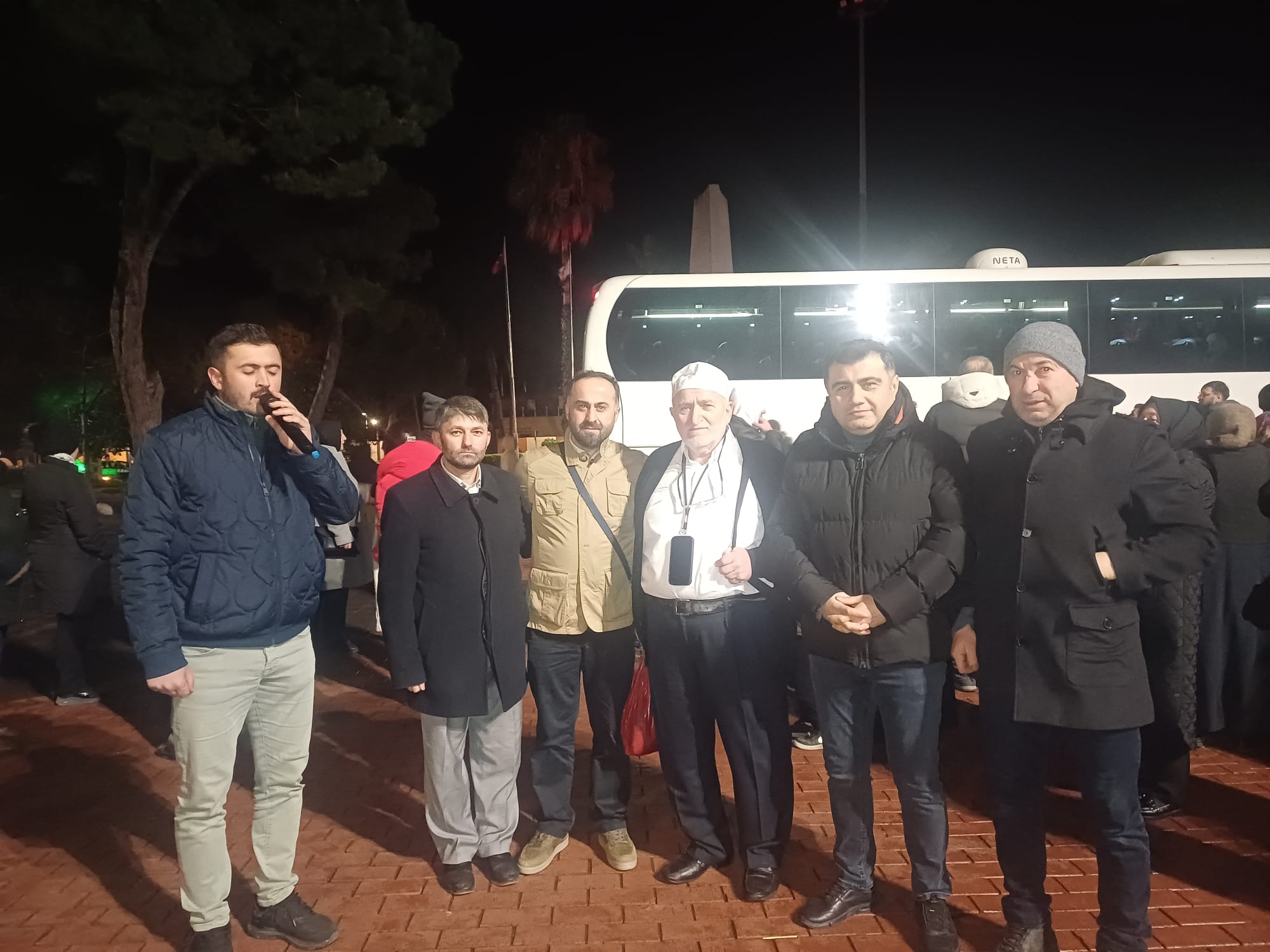 Ünye İlçe Müftülüğü Yarıyıl Tatilcilerini Kutsal Topraklara Uğurladı muftuluk2