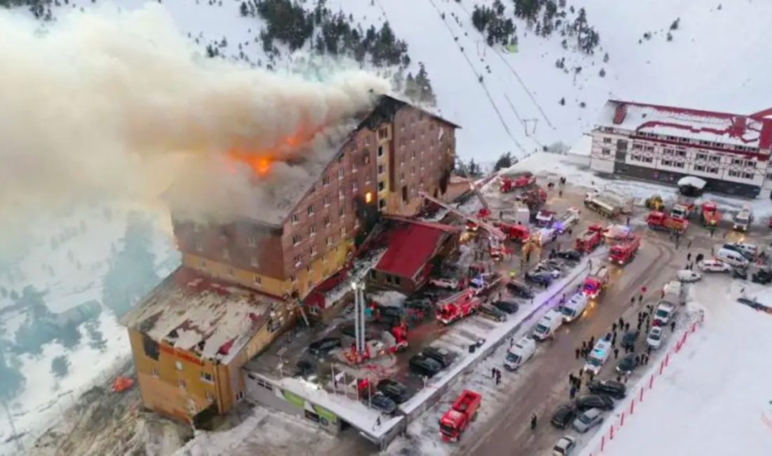 Otel Yangınına İlişkin Soruşturma: Şüphelilerin İfadeleri Yangının Sebebini Ortaya Koydu