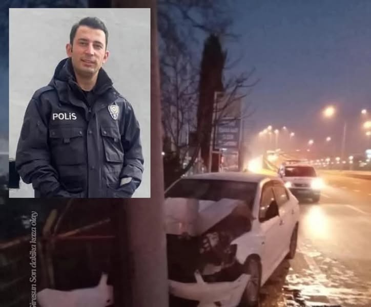 Polis Memuru Bilal Keskin, Bursa’da Geçirdiği Trafik Kazasında Şehit Oldu polis memuru