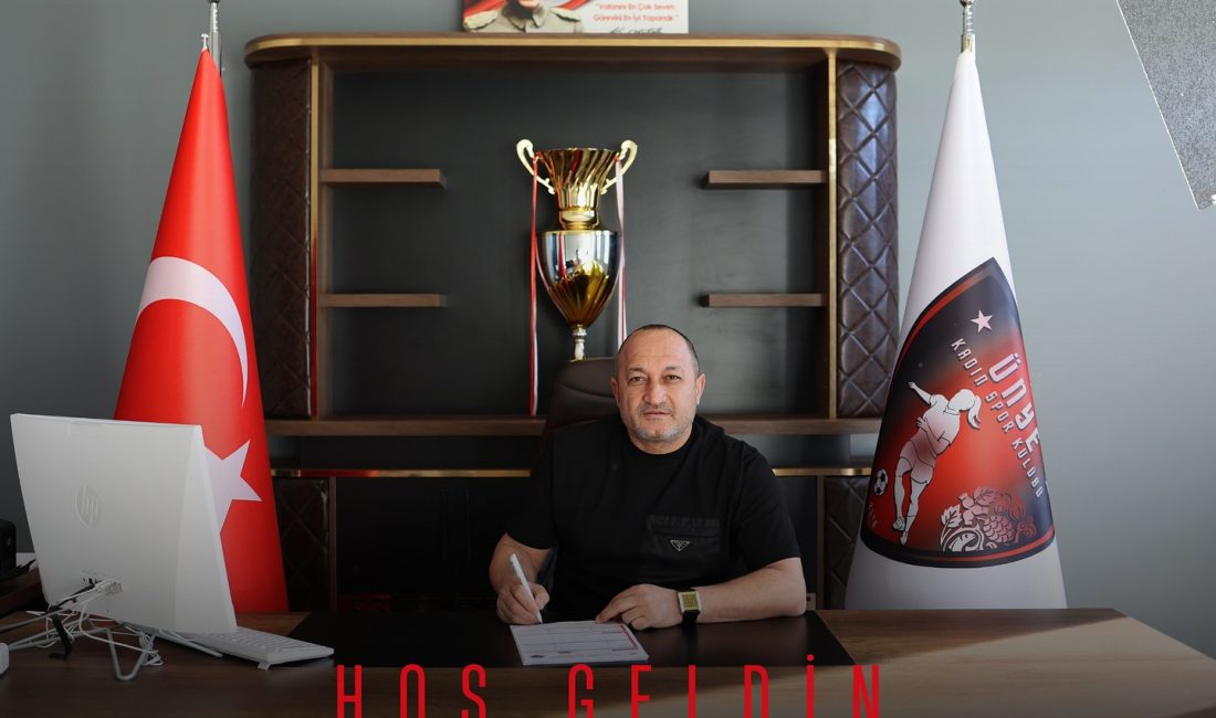 Ünye Kadın Futbol Kulübü'nde Yeni Dönem: Sunay Güneş Göreve Başladı