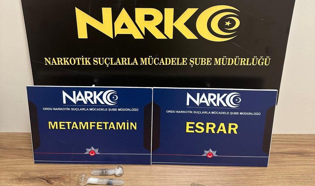 Ordu’da Narkotik Operasyonları: Birçok Uyuşturucu Madde Ele Geçirildi