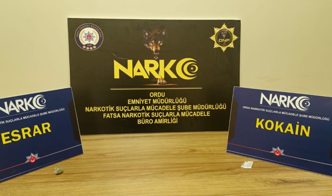 
Ordu’da Uyuşturucuyla Mücadelede Büyük Operasyonlar: 4 Kişi Tutuklandı