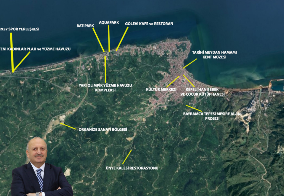 Ünye, 2025’te Açılışlar Yılına Giriyor!