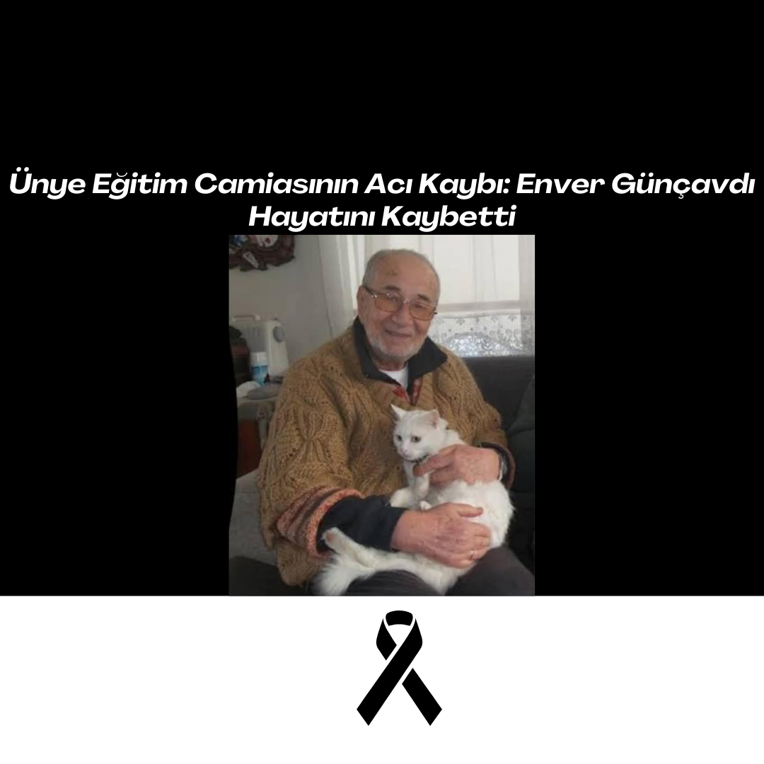 Ünye Eğitim Camiasının Acı Kaybı: Enver Günçavdı Hayatını Kaybetti Siyah Kurumsal Olum Yil Donumu Instagram Gonderisi 16 1