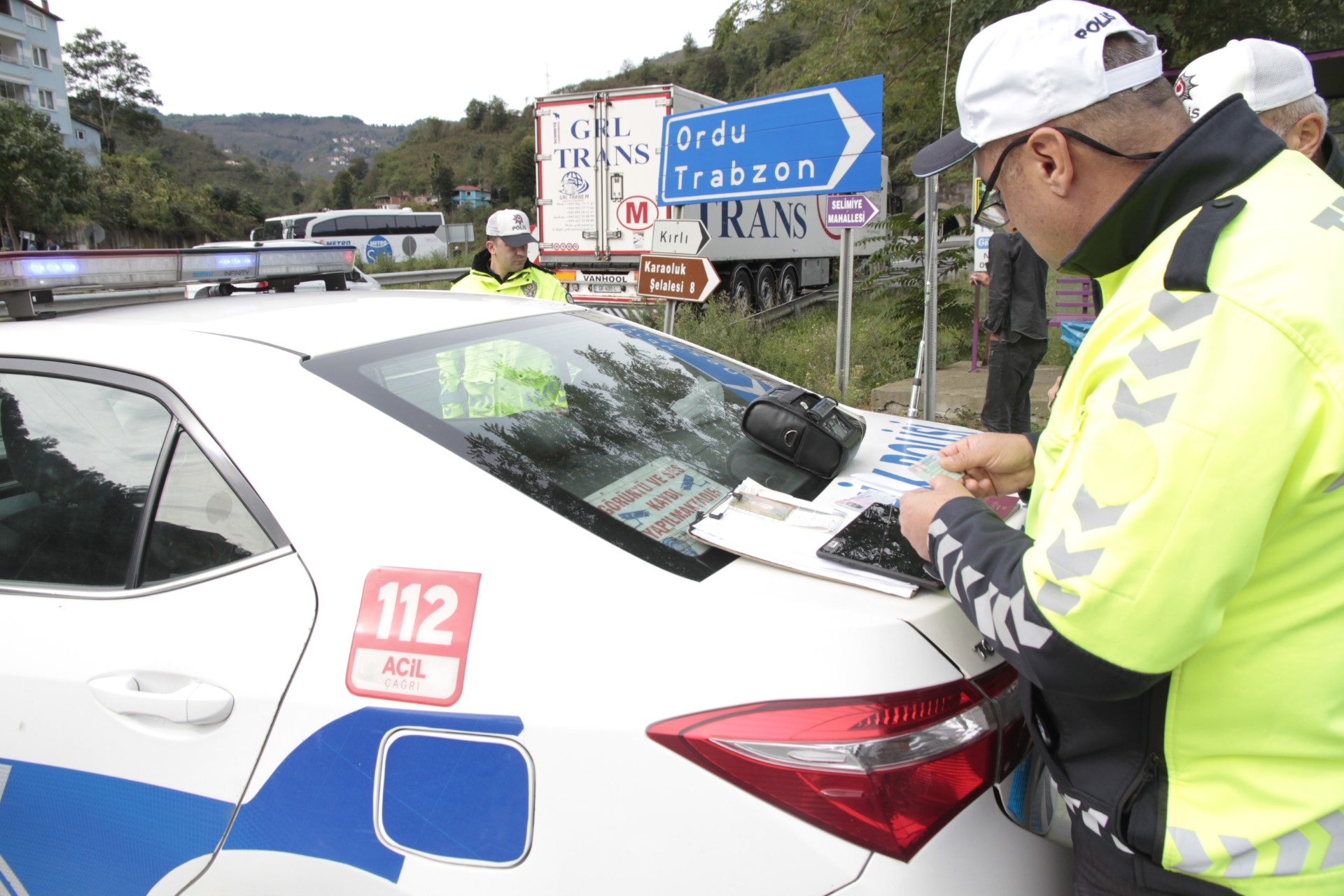 Ordu’da 1 Haftada 41 Trafik Kazası TRAFIK denetim