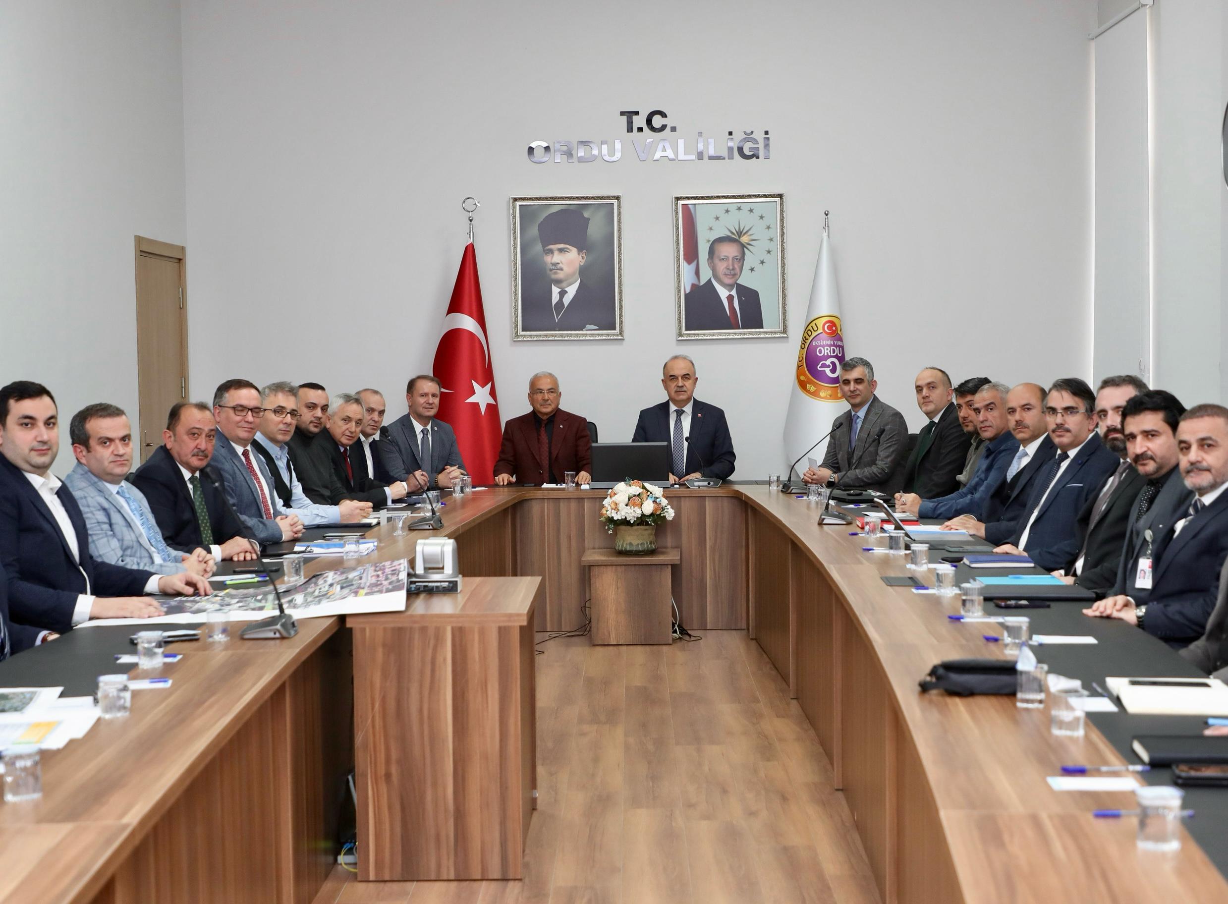 Ordu Şehir Hastanesinin 11. Koordinasyon Toplantısı Yapıldı VALI