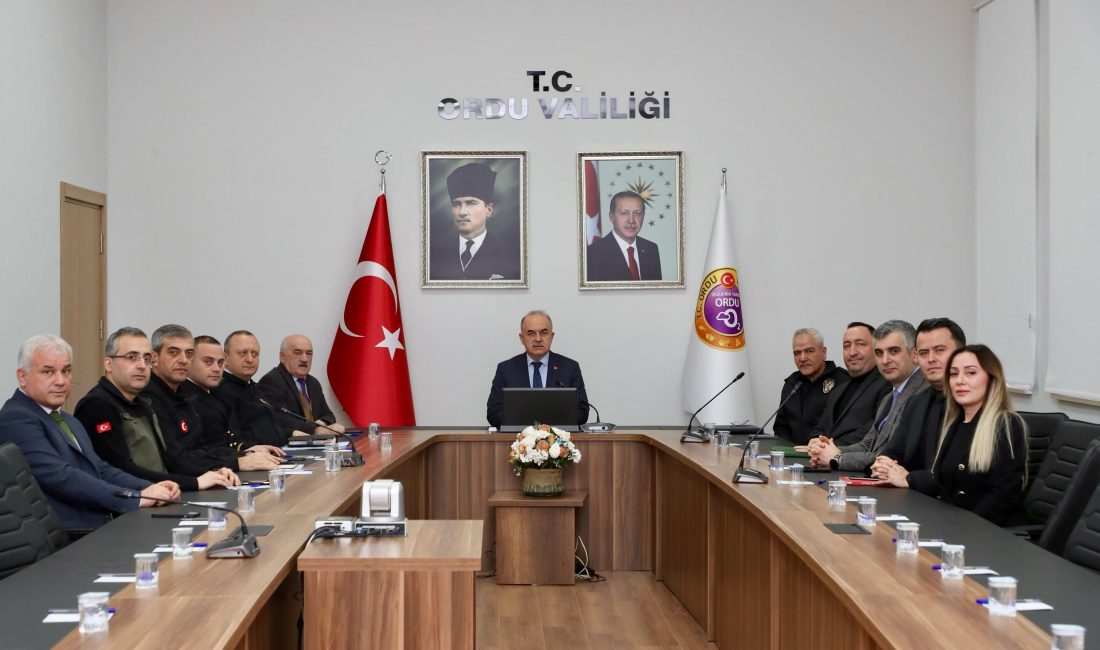 Acil Çağrı Hizmetleri İl Koordinasyon Toplantısı Yapıldı