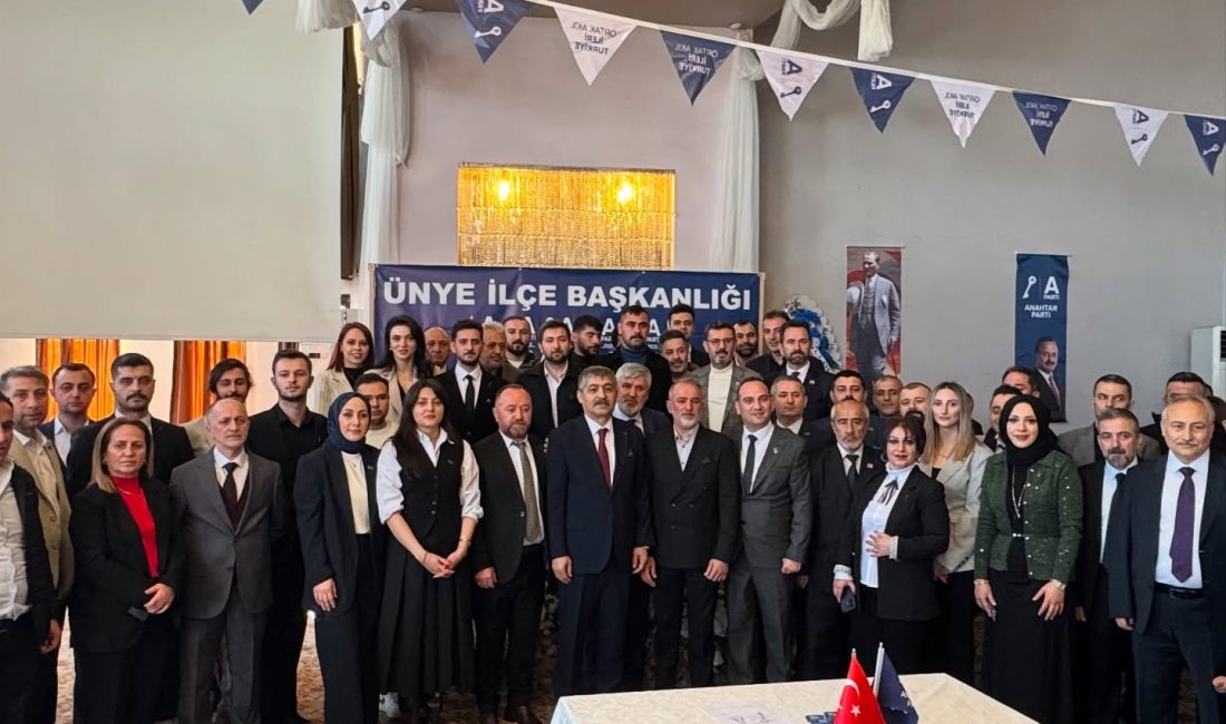 Anahtar Parti Ünye 1. Olağan İlçe Kongresi Coşkuyla Gerçekleşti