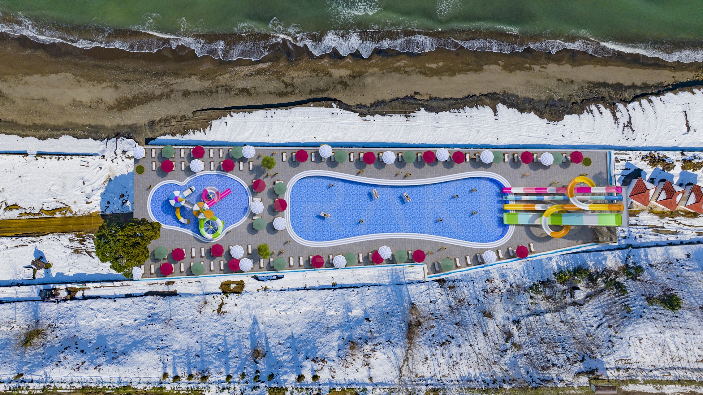 ÜNYE’DE BÖLGENİN EN BÜYÜK AQUAPARK’I YAPILIYOR aquapark proje gorsel 2