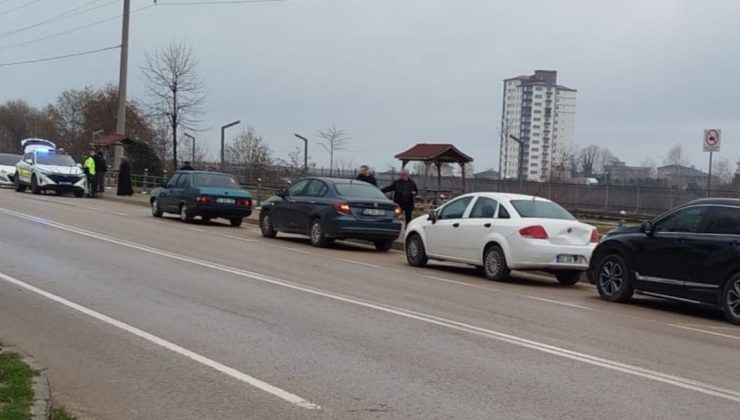 Fatsa-Aybastı Yolunda 4 Araç Birbirine Girdi aybasti fatsa trafik kaza