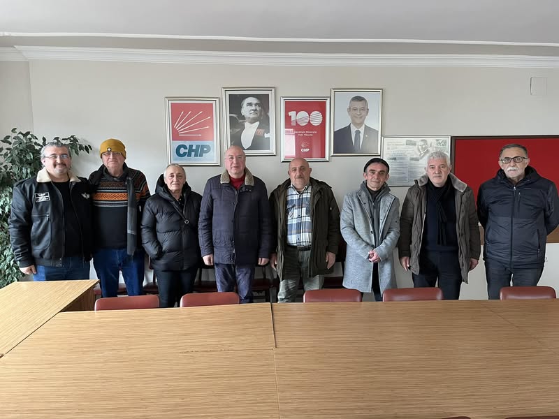 Ünye Sol Parti Yönetimi CHP İlçe Başkanlığını Ziyaret Etti