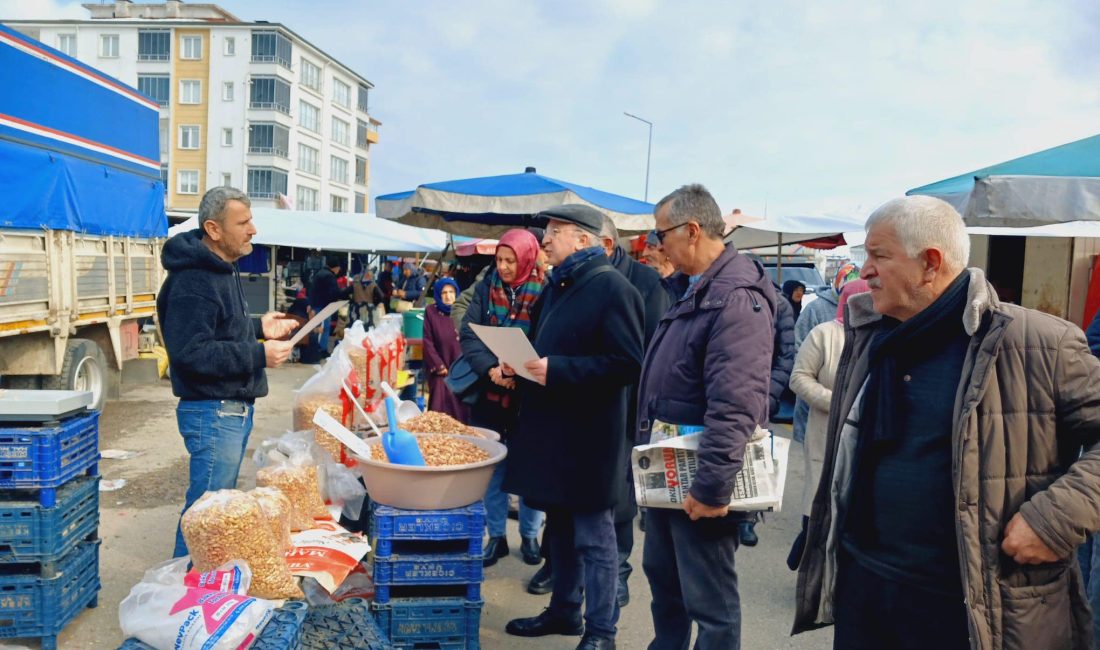 CHP Ünye İlçe Teşkilatı Halkla Buluştu