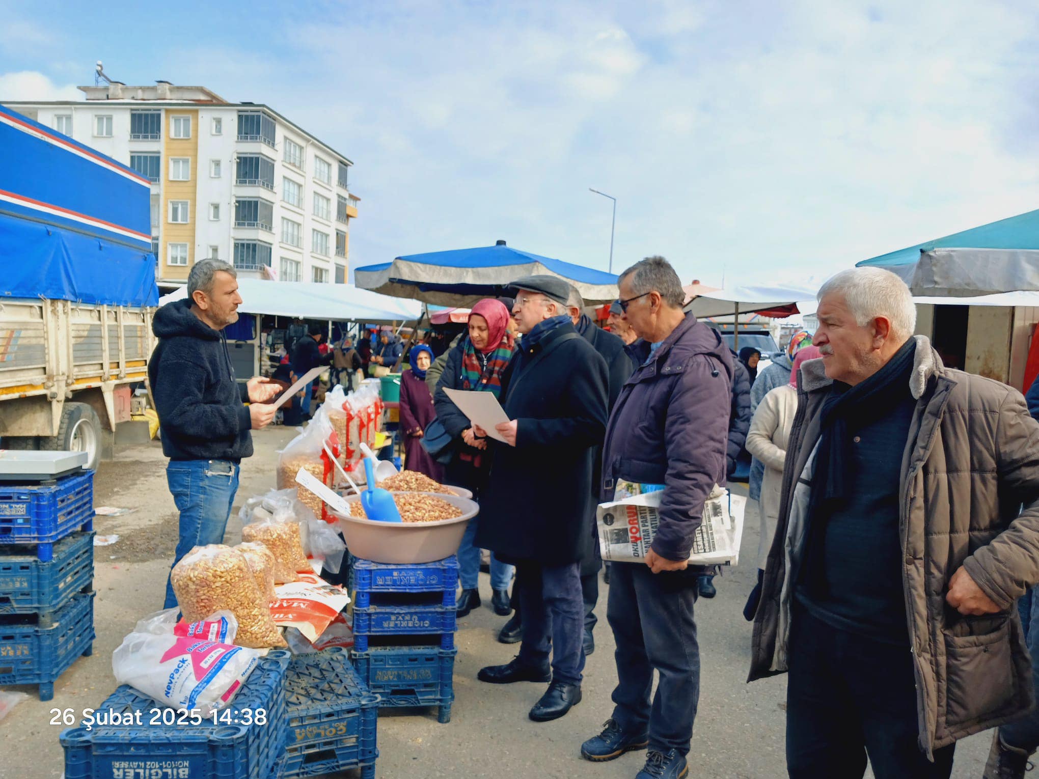 CHP Ünye İlçe Teşkilatı Halkla Buluştu chp unye8