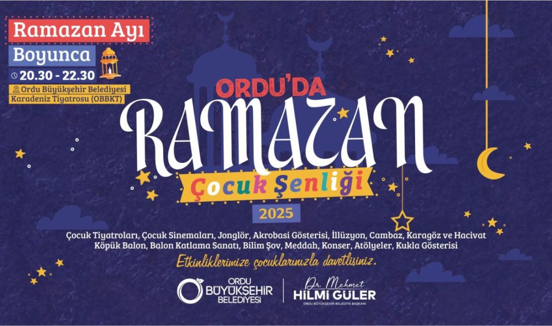 ÇOCUKLAR RAMAZAN’DA BÜYÜKŞEHİRE ABONE OLACAK
