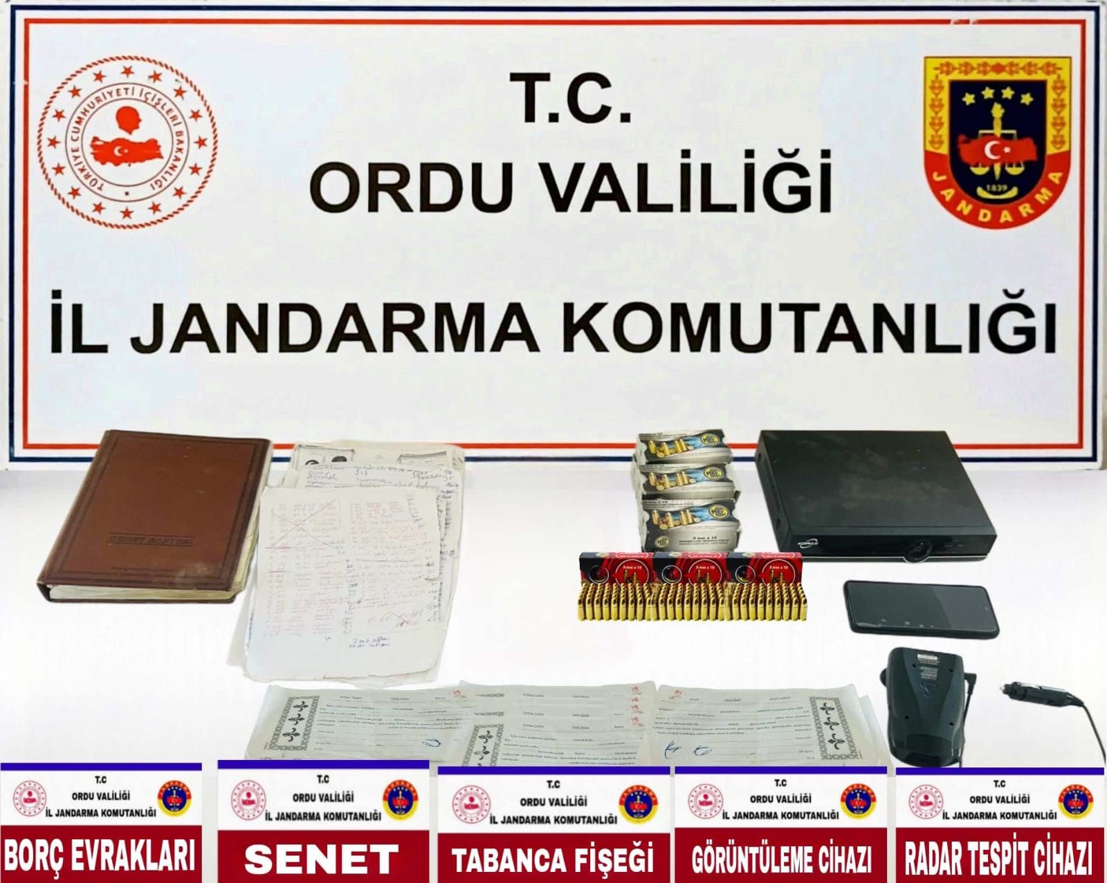 Fatsa’da Jandarma Operasyonu fatsa da jandarma operasyonu