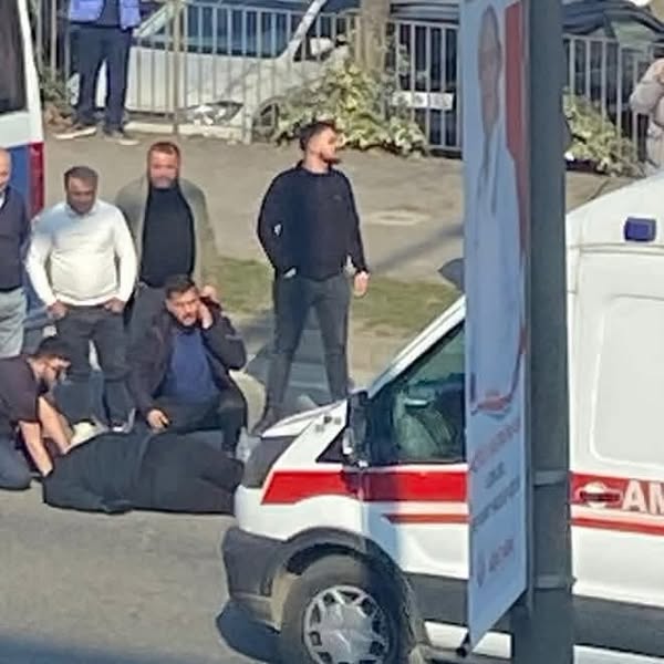 Fatsa Sahil Yolunda Kaza: Motosiklet Dolmuşa Çarptı fatsa kaza 1