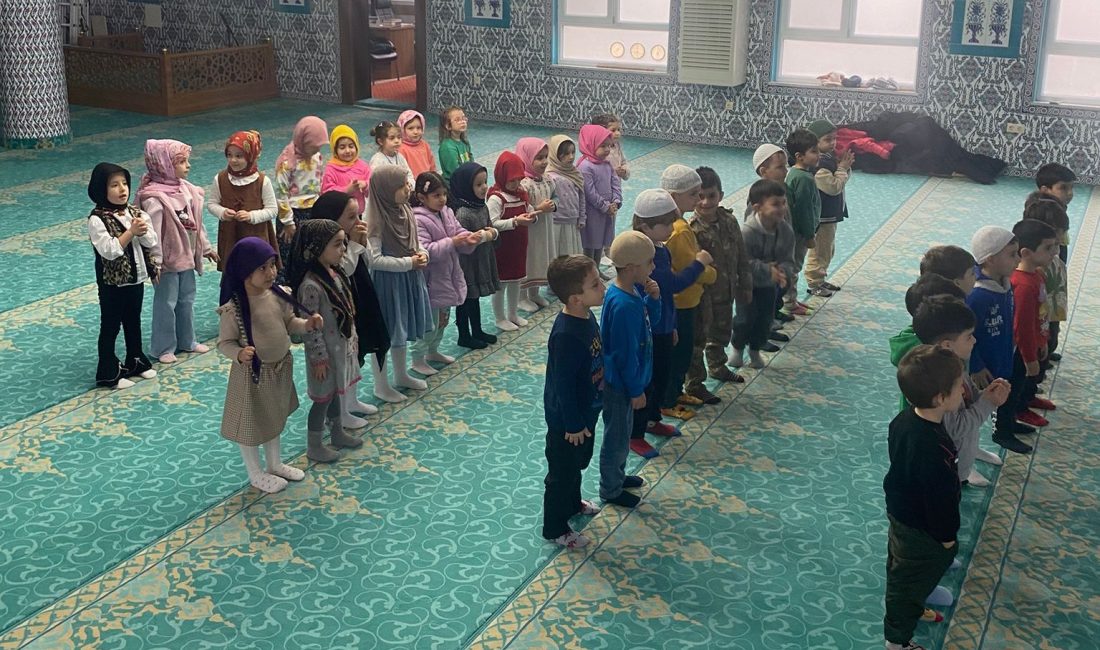Anafartalar 4-6 Yaş Kur’an Kursunda "İlk Namazım" Heyecanı